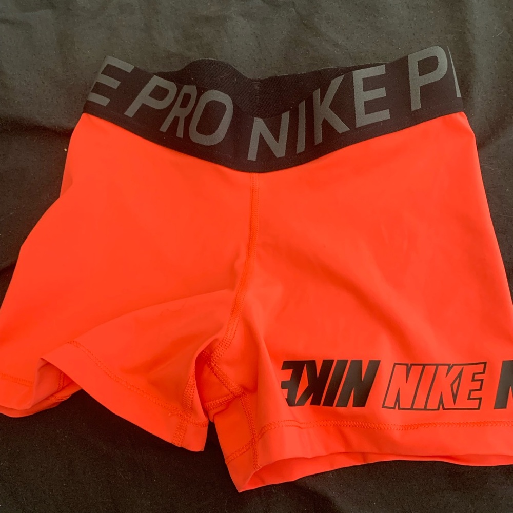 Nike pro spandex shorts